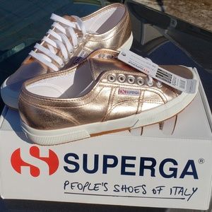 Size: 10 Rose Gold SUPERGA 2750 COTMETU